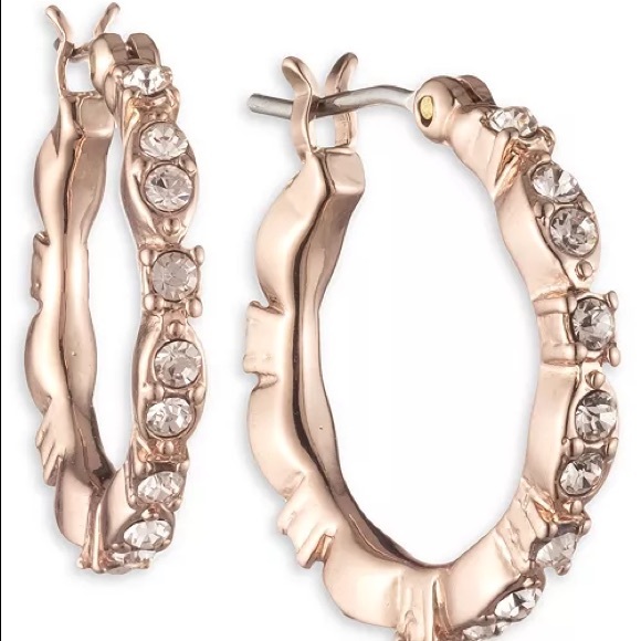 Givenchy Jewelry - Givenchy
Small Crystal Hoop Earrings, 0.52"